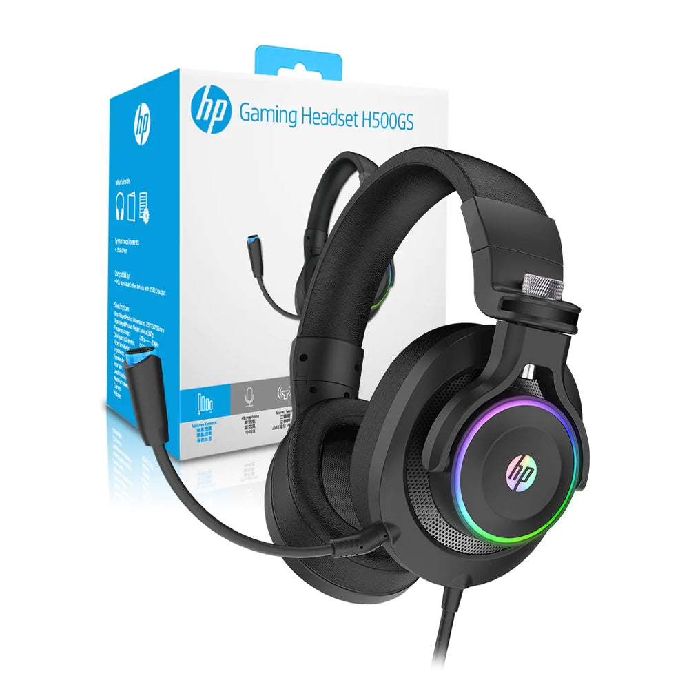 Audifono Gamer HP H500GS LED RGB 7.1 USB