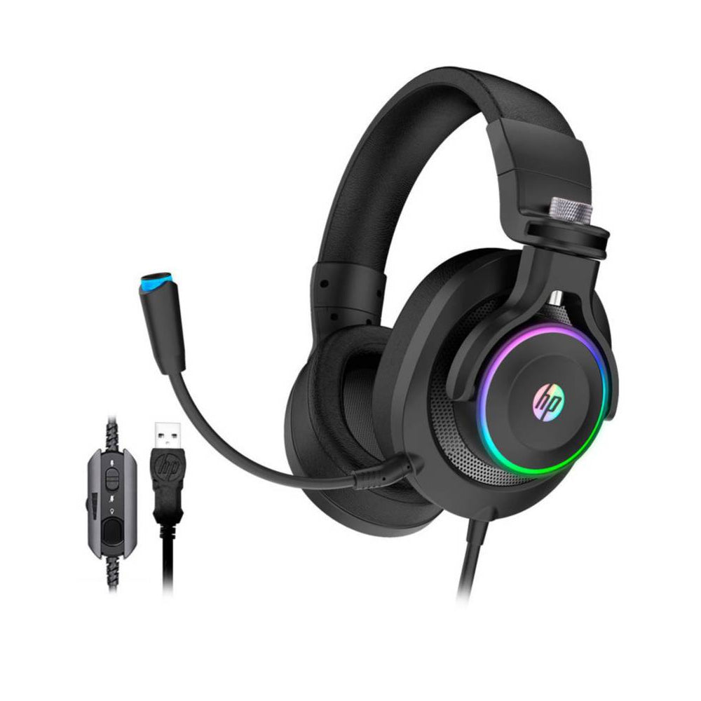 Audifono Gamer HP H500GS LED RGB 7.1 USB